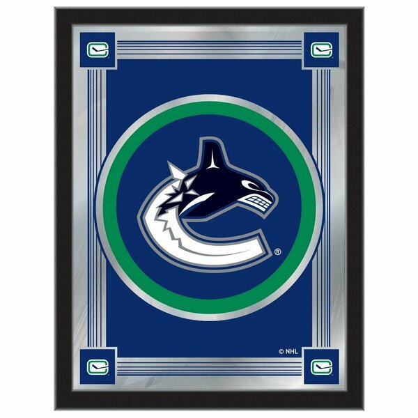 Holland Bar Stool Co Vancouver Canucks 17" x 22" Logo Mirror MLogoVanCan